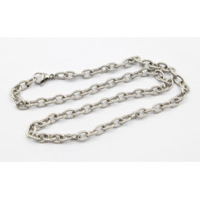 W5mm Silver Stainless Steel Textured Cable Chain